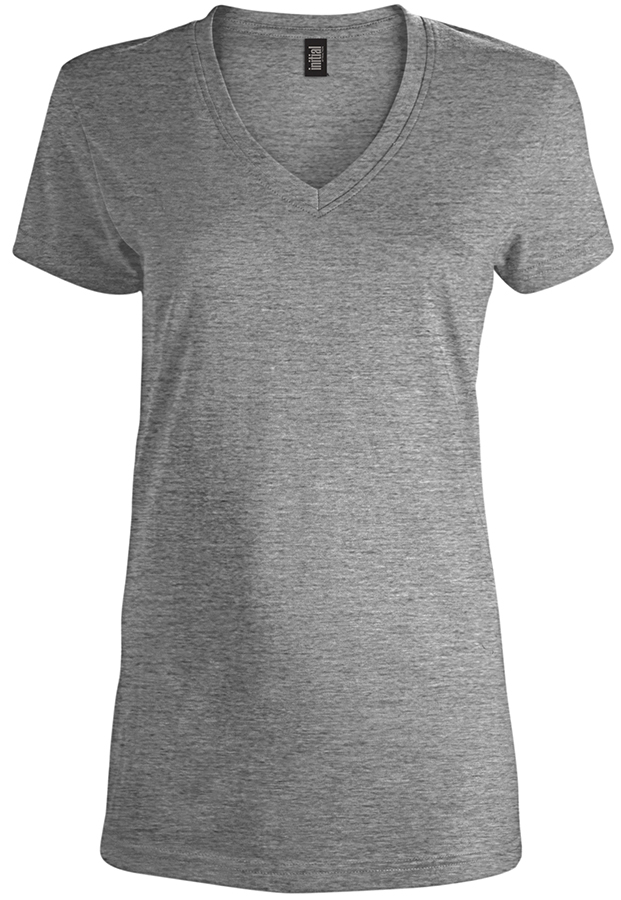 100L77W - Women's V-neck t-shirt - Attraction