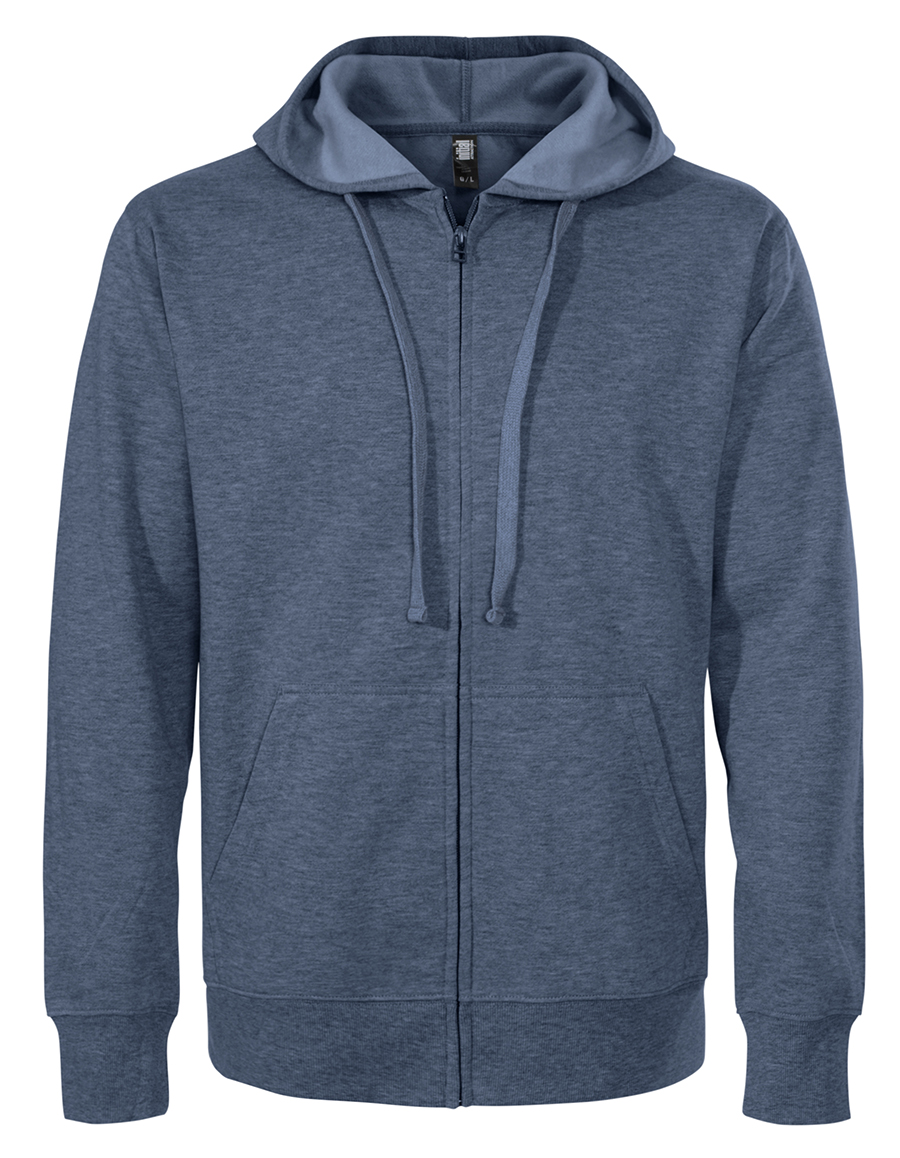 100415U - Hooded full zip sweatshirt - unisex - Attraction